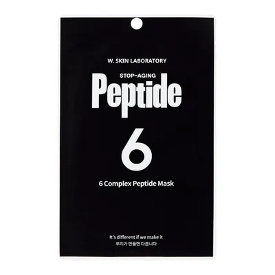 W. Skin Laboratory Stop-Aging, 6 Complex Peptide Mask (Maska przeciwstarzeniowa w płachcie z peptydami)