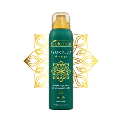 Bielenda Ayurveda Skin Yoga, Earth, Olejek w piance do pielęgnacji ciała