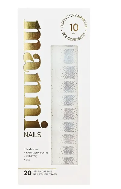 Manni Nails Samoprzylepny lakier do paznokci