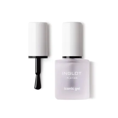 Inglot Playinn, Iconic Gel (Nabłyszczający lakier do paznokci)