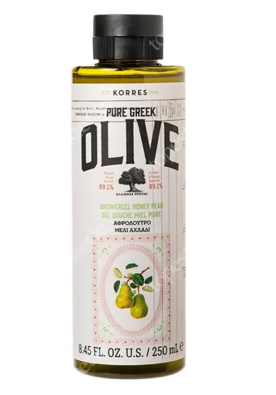Korres Pure Greek Olive, Honey & Pear, Shower Gel (Miód i Gruszka, Żel pod prysznic)