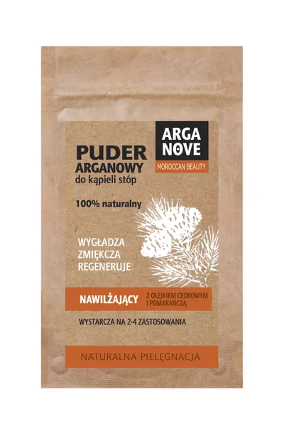 Arganove Puder arganowy do kąpieli stóp