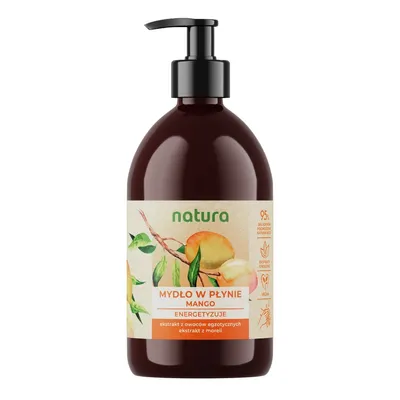 Natura Care Mango, Energetyzujące mydło w płynie do rąk