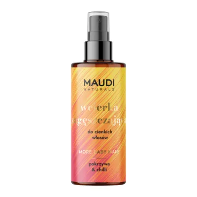 Maudi Naturals More Baby Hair, Pokrzywa i Chilli, Wcierka zagęszczająca do cienkich włosów