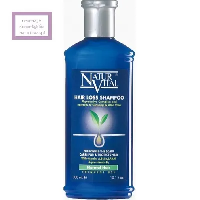 NaturVital Hair Loss Shampoo for Normal Hair (Szampon do włosów przetłuszczających się i skłonnych do wypadania)