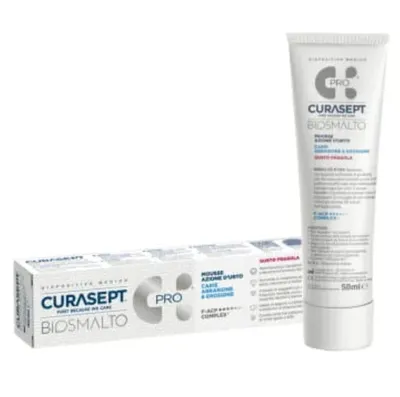 Curasept Biosmalto Mousse (Mus truskawkowy do remineralizacji zębów)