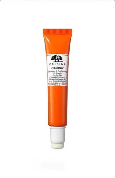 Origins Ginzing, On-The-Go, Refreshing Eye Cream To Brighten and Depuff (Odświeżający krem ​​pod oczy rozjaśniający i łagodzący obrzęki)