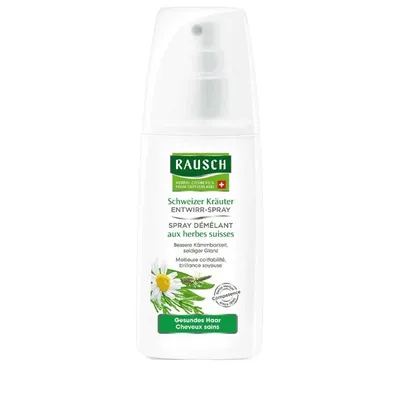 Rausch Detangling Spray Conditioner with Swiss Herbs (Spray do włosów ułatwiający rozczesywanie włosów)