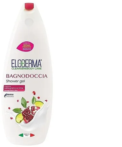 Eloderma Pomegranate and Lime, Shower Gel (Granat i limonka, Żel pod prysznic)