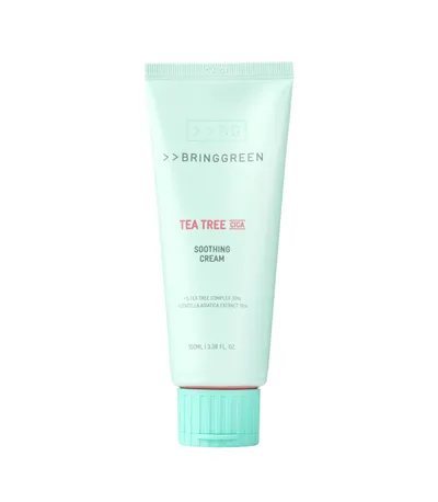 Bring Green Tea Tree Cica Soothing Cream (Kojący krem do twarzy z ekstraktem z drzewa herbacianego)