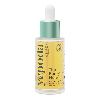 Yepoda The Purify Hero, Natural BHA Exfoliating Serum (Naturalne serum złuszczające z kwasami BHA)
