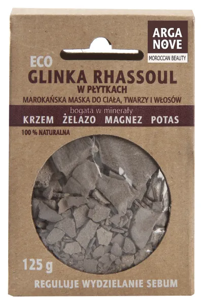 Arganove Glinka Rhassoul w płatkach