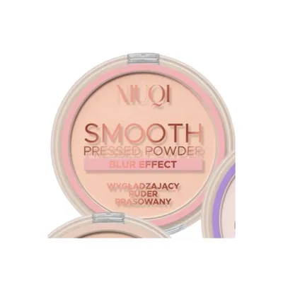 Niuqi Blurr Effect, Smooth Pressed Powder (Wygładzający puder prasowany)