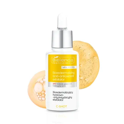 Bielenda Professional C-Shot, Bioredermalizing Acid-Antioxidant Exfoliator (Bioredermalizujący kwasowo-antyoksydacyjny eksfoliator)