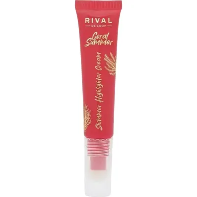 Rival de Loop Coral Summer, Shimmer Highlighter Cream (Kremowy rozświetlacz do twarzy)