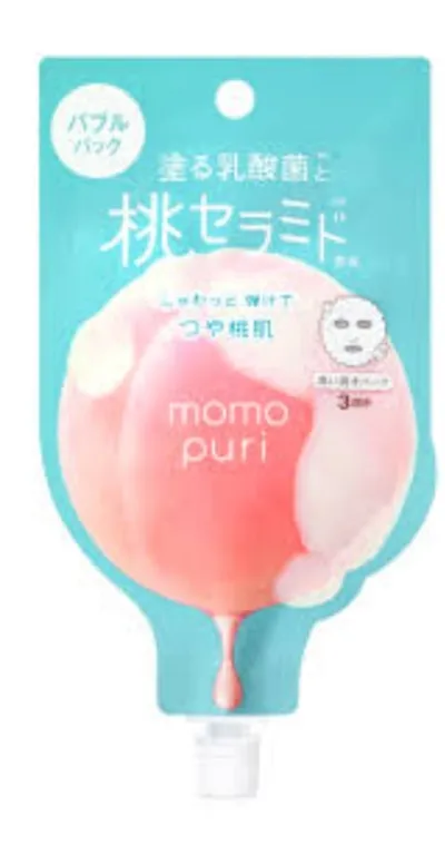 BCL Momo Puri, Fresh Bubble Mask (Bąbelkowa maska do twarzy)