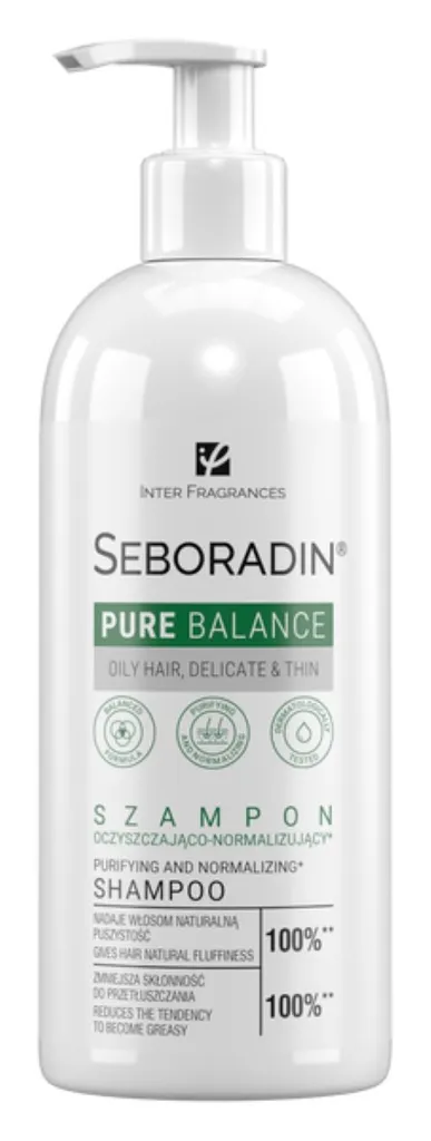 Seboradin Pure Balance, Szampon oczyszczająco-normalizujący