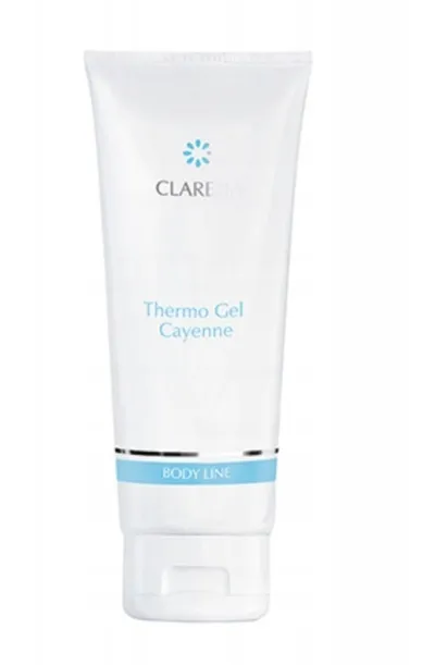 Clarena Body Slim Line, Thermo Gel Cayenne (Żel do ciała z wyszczuplającym pieprzem Cayenne)