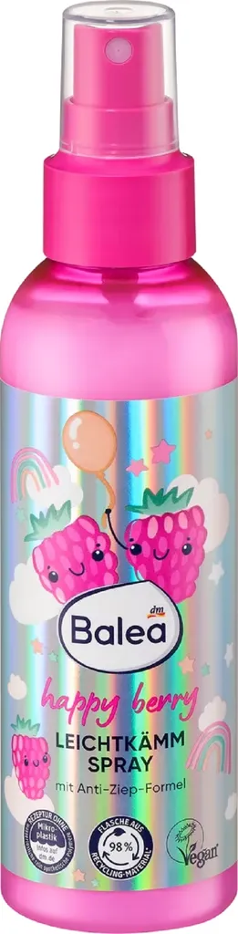 Balea Happy Berry, Light Comb Spray (Spray ułatwiający rozczesywanie)