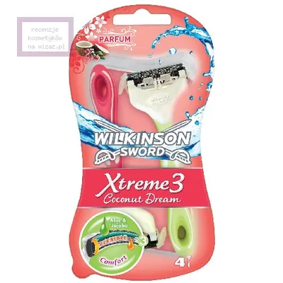 Wilkinson Xtreme3, Coconut Dream, Golarka dla kobiet