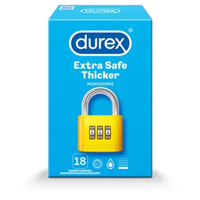Durex Extra Safe Thicker, Prezerwatywy