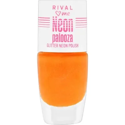 Rival Loves Me Neon Palozza, Glitter Neon Nail Polish (Lakier do paznokci)