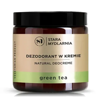 Stara Mydlarnia Green Tea, Natural Deocreme (Zielona Herbata, Dezodorant w kremie)