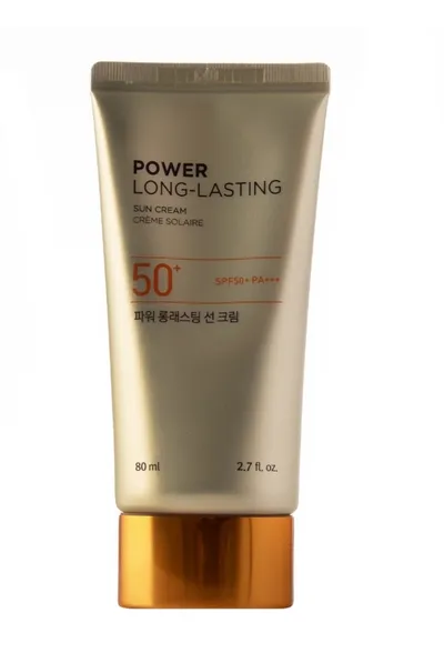The Face Shop Power Long, Lasting Sun Cream SPF 50+ PA+++ (Wodoodporny krem ochronny do twarzy SPF50+PA+++)