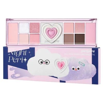 Peripera 04 Cool Blush, All Take Mood Like Palette 04 Cool Blush (Paleta cieni do powiek)