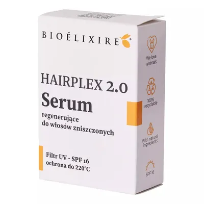 Bioelixire Hairplex 2.0, Serum regenerujące do włosów zniszczonych z SPF16