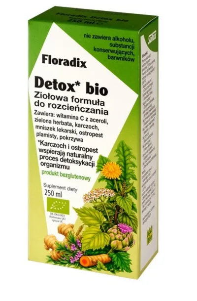 Floradix Detox bio, Suplement diety