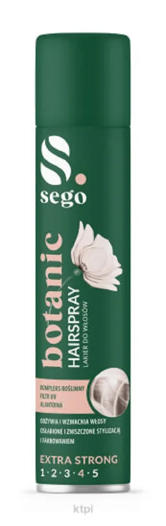 Sego Botanic, Extra Strong Hairspray (Lakier do włosów)