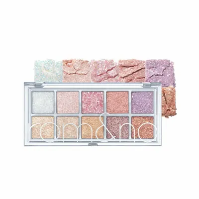 rom&nd Better Than Palette, 00 Light & Glitter Garden, Eyeshadow Palette (Paleta cieni do powiek)