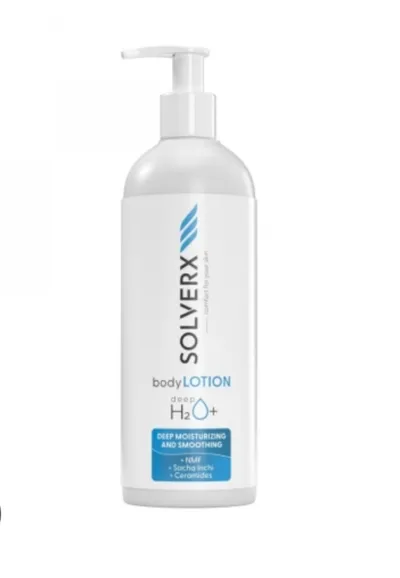 Solverx Deep h2o, Body Lotion (Głęboko nawilżający balsam do ciała)