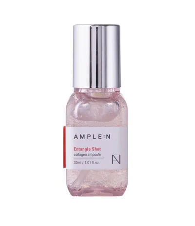 Ample:N Entangle Shot Collagen Ampoule (Nawilżająca ampułka do twarzy z kolagenem)