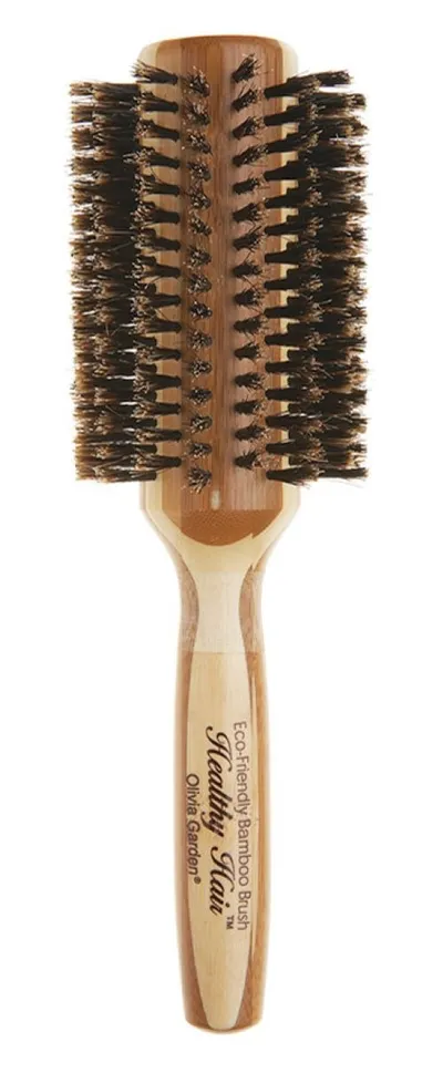 Olivia Garden Healthy Hair Boar, Bambusowa szczotka z włosiem z dzika