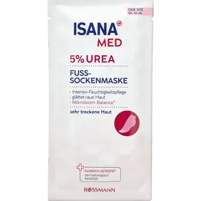 Isana Med, Foot Mask 5% Urea (Maska do stóp w skarpetkach)
