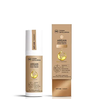 Stara Mydlarnia Eco Trendy,   Argan, Przeciwzmarszczkowy krem do twarzy