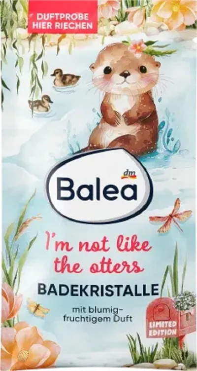 Balea I'm not Like the Otters, Bath Crystals (Kryształki do kąpieli)