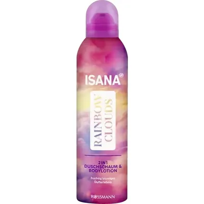 Isana Rainbow Clouds, Shower Foam (Pianka pod prysznic)