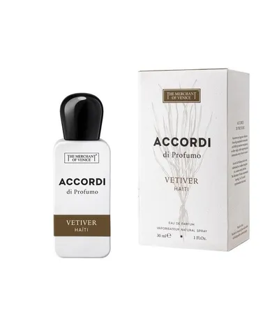 The Merchant of Venice Accordi di Profumo, Vetiver Haiti EDP