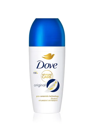 Dove Advanced Care, Original Anti-perspirant 72h (Damski antyperspirant w kulce)