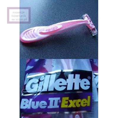Gillette Blue II Excel for Women, Golarka dla kobiet