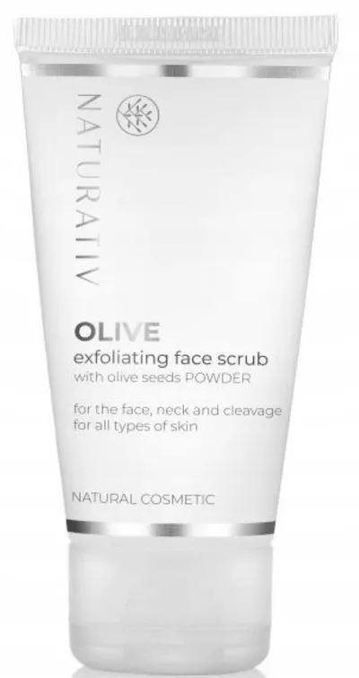 Naturativ Olive, Exfoliating Face Scrub (Złuszczający peeling do twarzy)