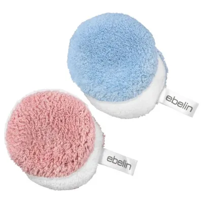 Ebelin Makeup Removal Microfiber Sponges (Gąbeczki z mikrofibry do demakijażu)