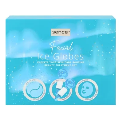 Sence Collection Facial Ice Globes (Zestaw chłodzących masek do twarzy i pod oczy)