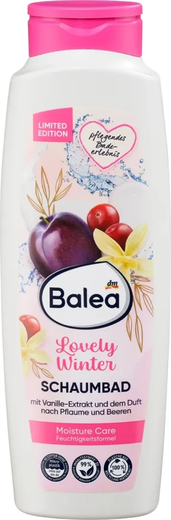 Balea Lovely Winter, Bubble Bath (Płyn do kąpieli)