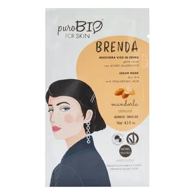 puroBIO cosmetics forSKIN, Brenda, Almond Cream Mask Dry Skin (Kremowa maseczka do skóry suchej)