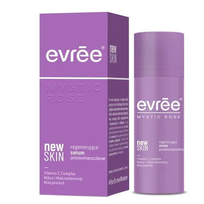 Evree New Skin, Mystic Rose, Regenerujące serum przeciwzmarszczkowe