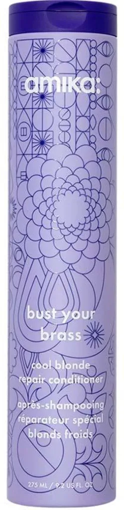 Amika Bust Your Brass, Cool Blonde Repair Conditioner (Odżywka regenerująca i zwalczająca żółcenie blondów)